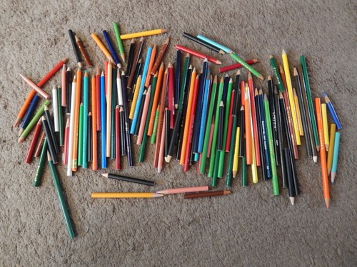 VTG Advertisement Unsharpened Wooden Pencils Lot-PLUS COLORED AND MECHANICAL - Picture 5 of 19