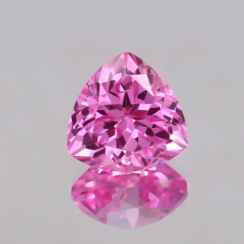 Flawless Ceylon Pink Sapphire 13x13mm Trillion Cut – Loose Gemstone for Ring - Picture 21 of 24