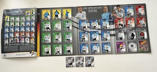 Offizielles DFB-Sammelalbum 2012, komplett mit allen Sammelkarten + Fanposter - Bild 4 von 9