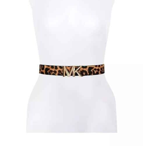 Michael Kors women's Karli Genuine Calf Hair Belt - size XL - retail $78 - Picture 2 of 6