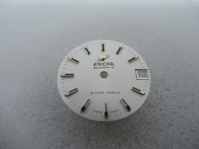 ENICAR Automatic Star Jewels Zifferblatt, Ø 26 mm, watch dial, Tritium