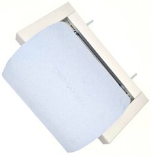 Putztuchrollenhalter Aluprofil inkl. Katrin 481412 Wischtücher 2-lagig 2 Rollen