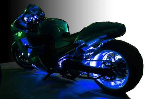 Underbody Blue Neon Glow Motorcycle Rock LED Light Kit for Honda CBR CBR1000RR - Picture 11 of 11