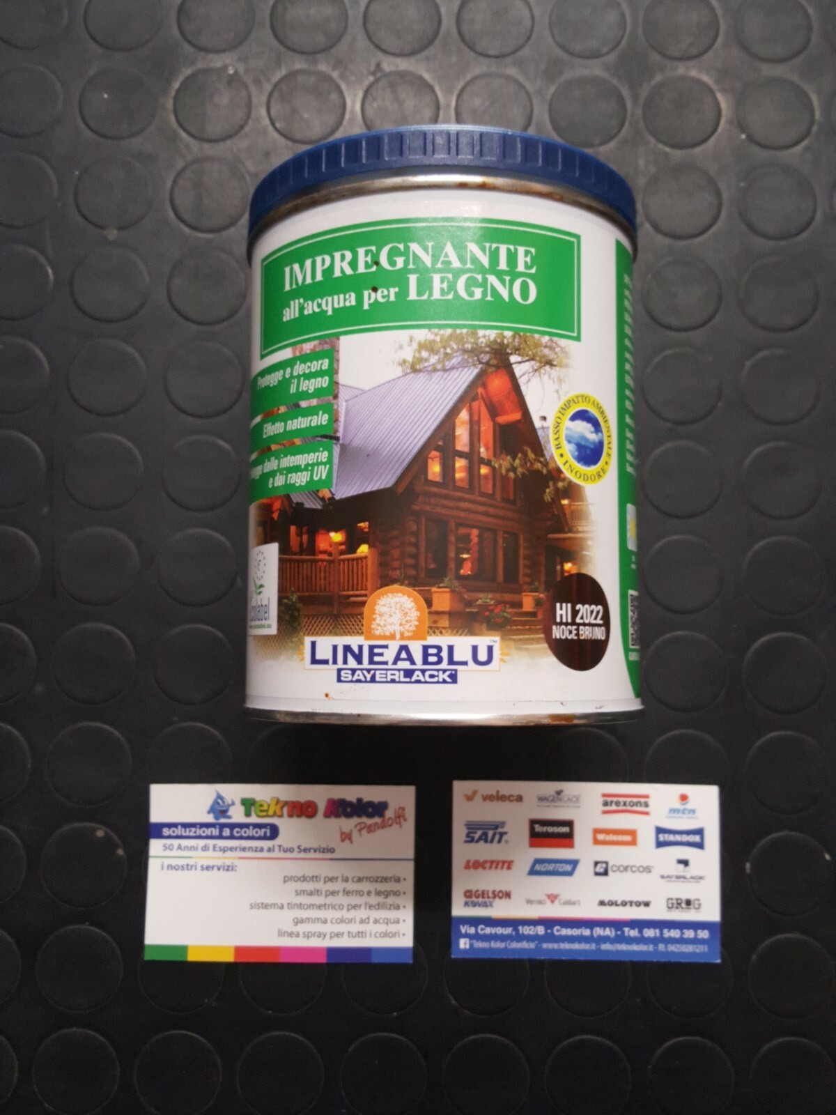 IMPREGNANTE all'acqua per LEGNO NOCE BRUNO HI 2022 - SAYERLACK -