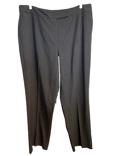 Pantalon Tailleur Femme Evan Picone Noir - Taille 12 (Tour De Taille 31') - Linen - Occasion Très Bon état