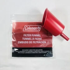 New Coleman Lantern and Stove Plastic Fuel Filter Funnel