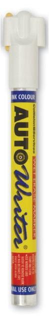 AutoWriter,wet markers pens,body shop,Yellow,Pink,Blue,Green,Red,White - 3 PACK
