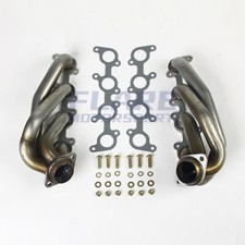 For Ford F150 11-14 Fx2 Fx4 Xl Xlt Lariat King 5.0l V8 409ss Shorty Headers
