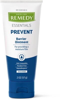 New Medline Remedy Essentials Prevent Barrier Ointment 2oz, 1ea