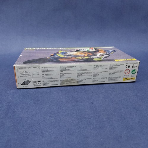 Heller Honda RC211V 1/24 Model Kit 80923 Started For Parts Or Build - Picture 2 of 10