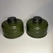 MLT-9102 NATO Gas Mask Filter NEW Lot Of 2# 217-1-76