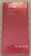 "Start Here" Verizon Samsung Bright Side Cellular Phone Instruction Packet NEW.