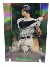 Aaron Judge 2020 Panini Chronicles Titanium #4 Green Foil