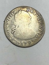 1795 TWO REALE  CARLUS IIII  ME MINT MEXICO  SEE THE PICS   NO RESERVE