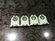LOT OF 20 T8 BIPIN LAMP SOCKET