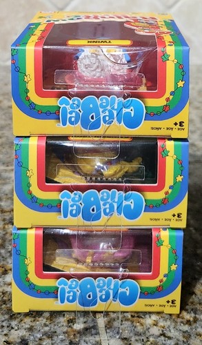 Rainbow Brite, Tickled Pink & Twink Holiday Lot CheeBee 3" Mini Figuren TLS Spielzeug - Bild 4 von 6
