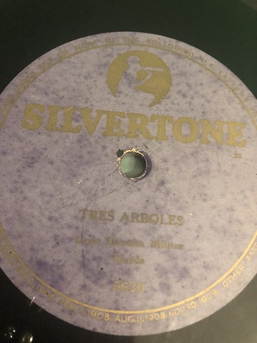 Silvertone 78 rpm record 5630-1 Gran March Military Band 1909