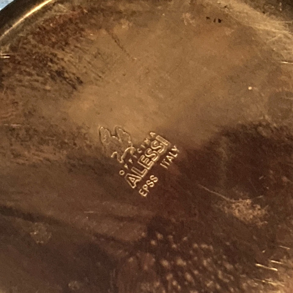 Juego de aceite y vinagre de Achille Castiglioni Mark OFFICINA ALESSI EPSS ITALIA Foto 4 de 4