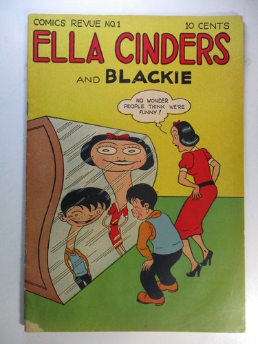 Comic Revue #1 Ella Cinders and Blackie, 1947, St John, VG/F, 5.0, OWW-Seiten