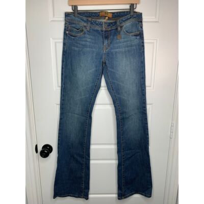 R+D Research Development Jeans Womens 29 Blue Medium Wash Bootcut Straight