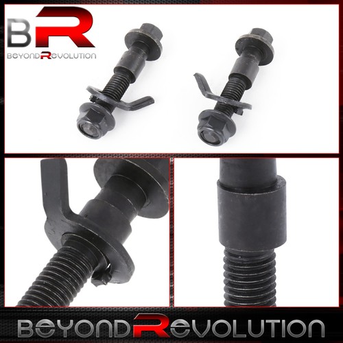 For 2002-2006 RSX DC5 Civic Si EP3 Front Adjust Camber Kit Suspension Bolt Black - Picture 2 of 2