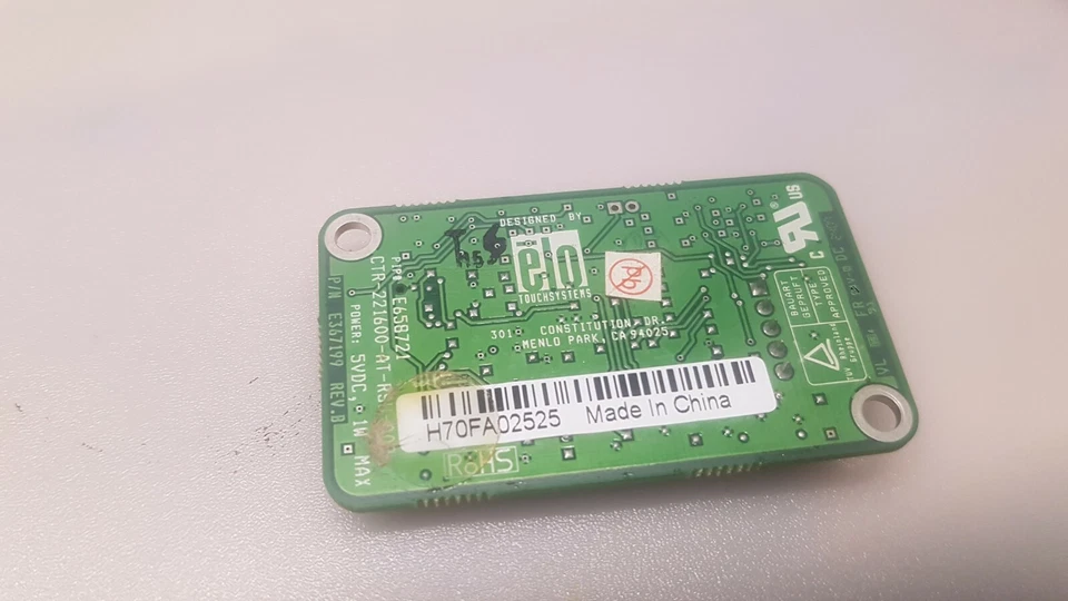 Elo Touch Systems E658721 Combo (Dual Serial/USB) 2216 AccuTouch Resistive Contr - Image 3 of 3