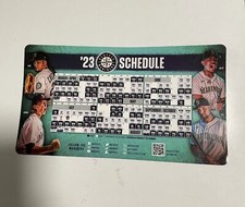 Seattle Mariners MLB 2023 Season Schedule Fridge Magnet Stadium Giveaway 9x5