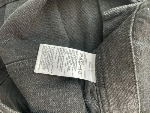 OLD NAVY Kid's Overalls Denim Black Cotton Unisex Boy's Girl's Large 10/12 - Picture 10 of 13