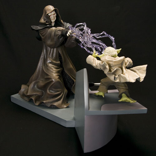 Kotobukiya ARTFX Star Wars YODA Vs. EMPEROR PALPATINE