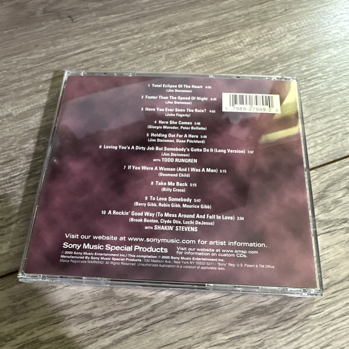 その他 TOTAL ECLIPSE ORIGINAL SOUNDTRACK [CD] Total Eclipse of the Heart [Sony] by Bonnie Tyler (CD, 2000