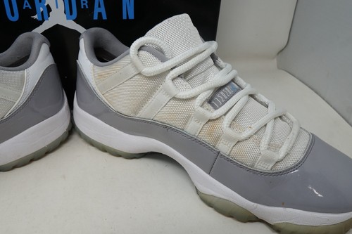 Size 11 - Air Jordan 11 Retro Low Cement Grey - Picture 8 of 12