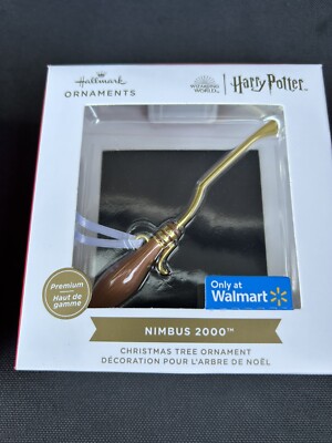 MIB Hallmark 2024 Harry Potter NIMBUS 2000 Ornament