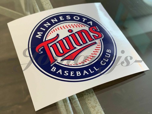Logotipo del equipo del club de béisbol Minnesota Twins MLB calcomanía calcomanía vinilo 2-18" impermeable - Imagen 6 de 6