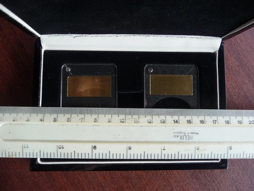 Very Nice Empty Wooden Coin Case for Two Slabbed Guinea’s All Photo's Inside - Picture 2 of 10