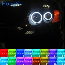 Rgb Multi-color Led Angel Eyes Halo Rings Kit For Hyundai Tiburon Gk 2003-2006 Rgb Multi-color Led Angel Eyes Halo Rings Kit For Hyundai Tiburon Gk 2003-2006