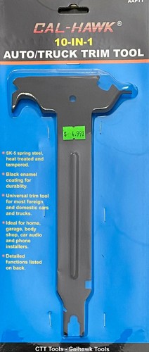 Heavy Duty Metal / Plastic Door Panel Removal Tool Kit Upholstery Clip Remover - Picture 8 of 21