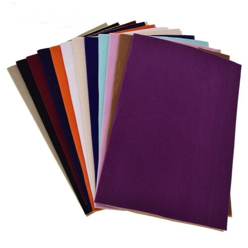 Tela de terciopelo autoadhesiva hágalo usted mismo forro lazos de papel joyería cajones forros arte artesanía - Imagen 11 de 30