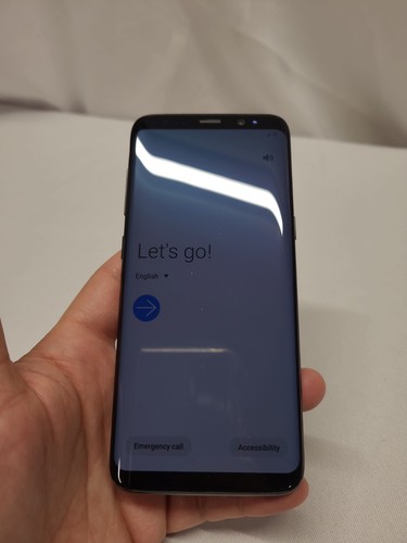 Samsung Galaxy S8 SM-G950U - 64GB - Midnight Black (Unlocked) Open Box Display - Picture 2 of 12