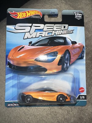 Hot Wheels 2023 Premium Car Culture Speed Machines McLaren 720S 1:64 HKC43