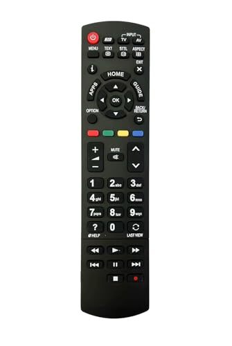 Thumbnail - Ersatz Tv Fernbedienung Für Panasonic Tc54ps14 Fernseher