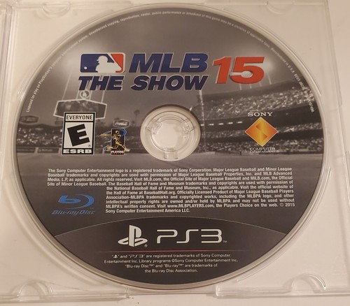 MLB The Show 15 PS3 Game. Disc Only. Great Condition - TESTED - Picture 5 of 8