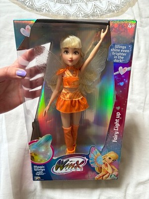 WINX Puppe Fairy Light Up - Stella Leuchtflügel