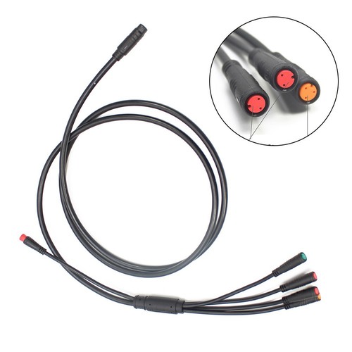 Zuverlässiges 1T5 wasserdichtes Kabel für Elektrofahrrad Controller Anschlüss - Bild 2 von 12