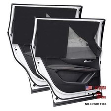 2-Pack Magnetic Double-Layer Car Window Sunshades - Glare Privacy