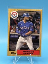 2022 Topps Series 2 - 1987 Topps Baseball Marcus Semien #87TB-8 Rangers