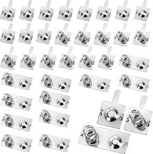 12 Pairs AA Battery Contacts Conversion Spring Contact Plate Replacement