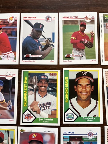 15 Star Minor Leaguer Cards - Ivan Rodriquez,David Justice,Kenny Lofton,More - Bild 3 von 10