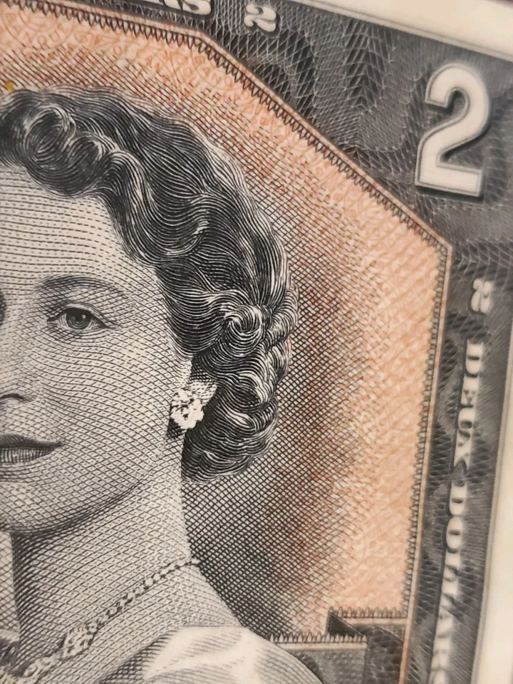 1954 Bank of Canada DEVIL'S FACE 1 & 2 Dollar Lot of 3 Notes Uncirculated RARE!! - Image 4 of 4