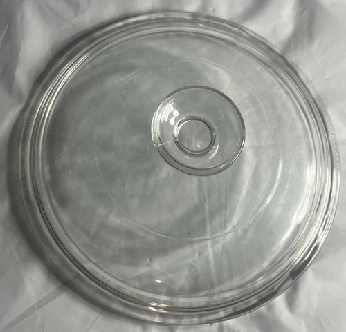 Pyrex Clear Glass Replacement Lid #656 - 7 3/4" Round