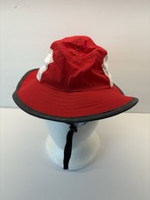 Scala Kids Red White Bucket Hat, Adjustable